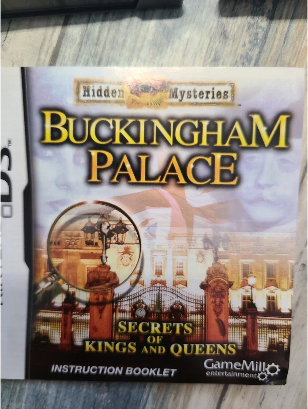 Hidden Mysteries: Buckingham Palace - Secrets of Kings and Queens (Nintendo DS,